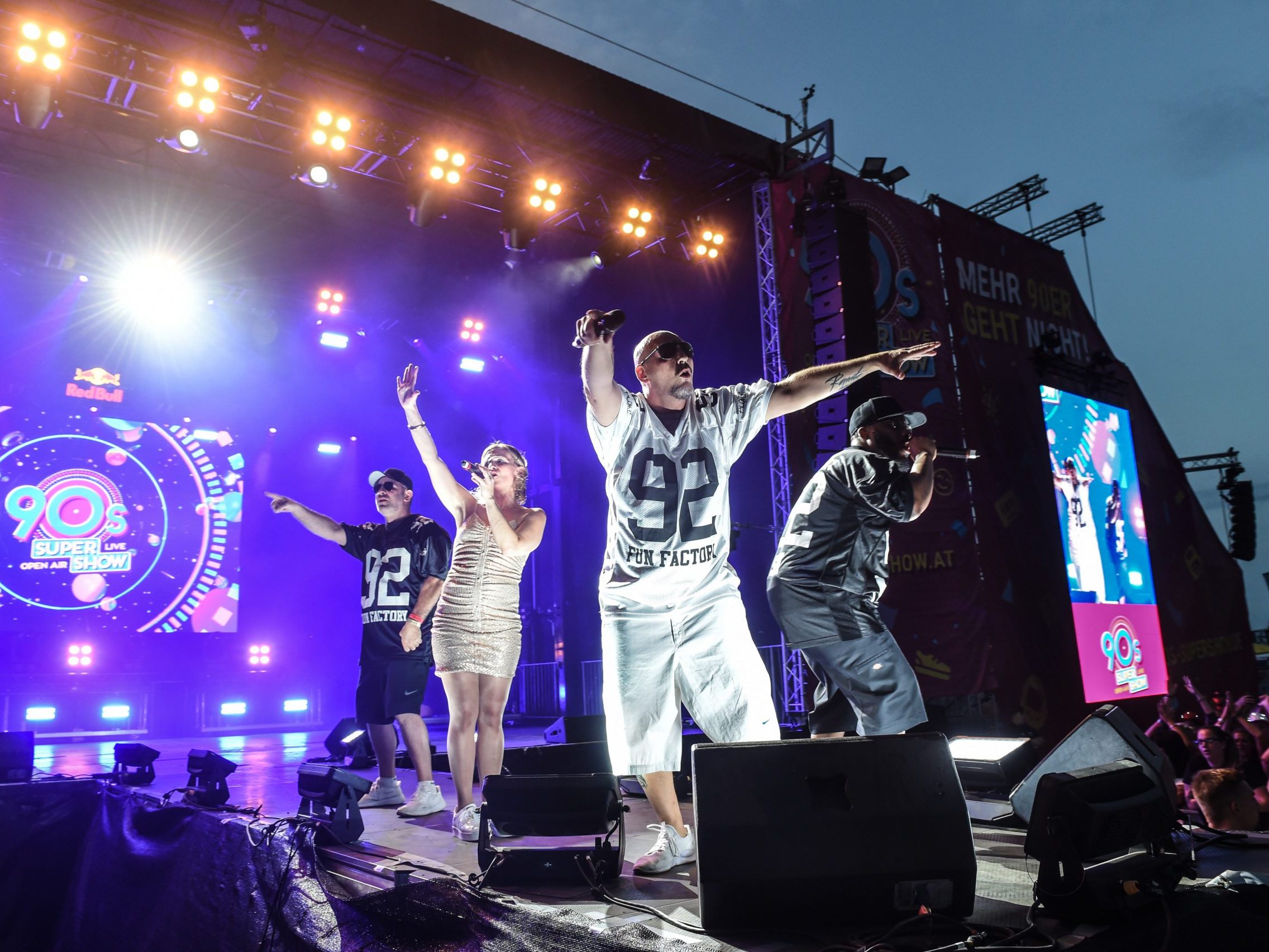 Auch "Fun Factory" wird bei der "90s Super Show" auf der Wiener Kaiserwiese für Partystimmung sorgen.