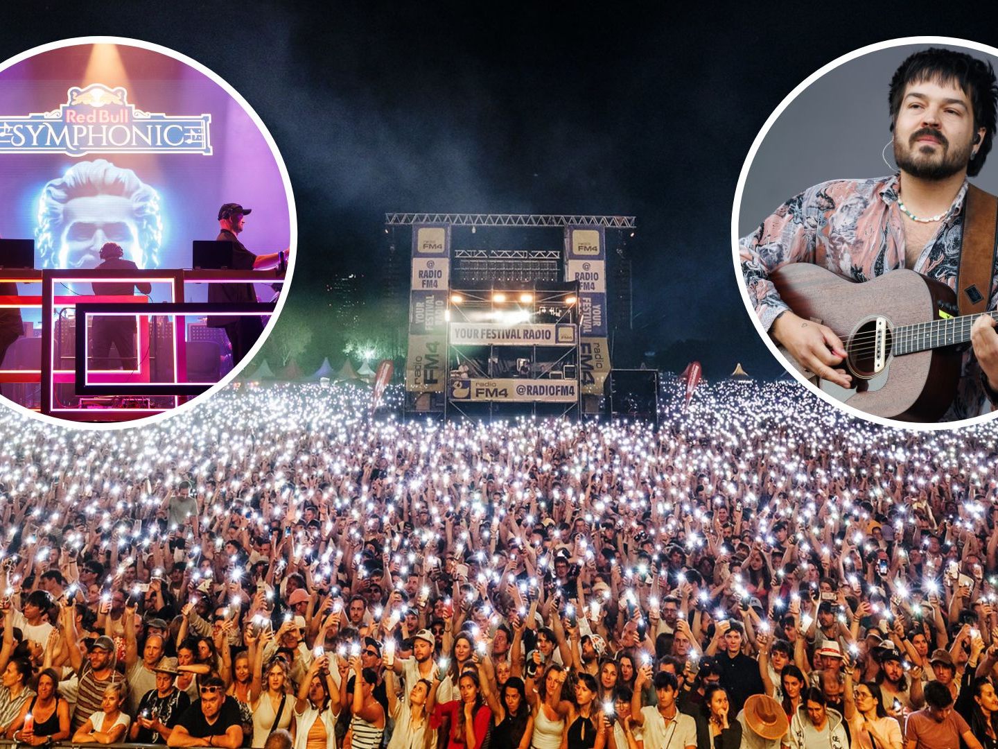 Das war Tag 1 beim Wiener Donauinselfest.